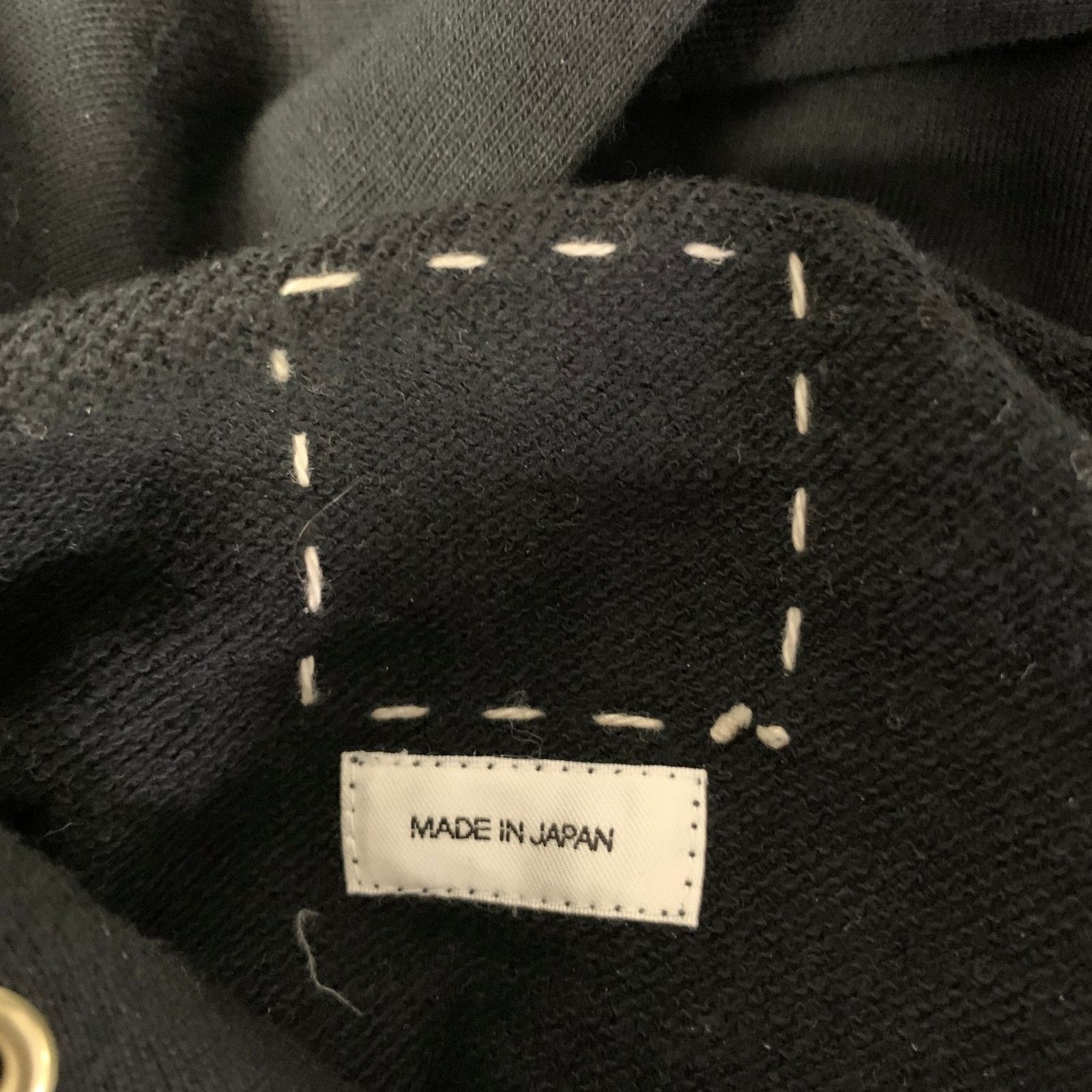Visvim VISVIM Size XL Black Wash Cotton Hoodie Sweatshirt Size US XXL / EU 58 / 5 - 5 Thumbnail