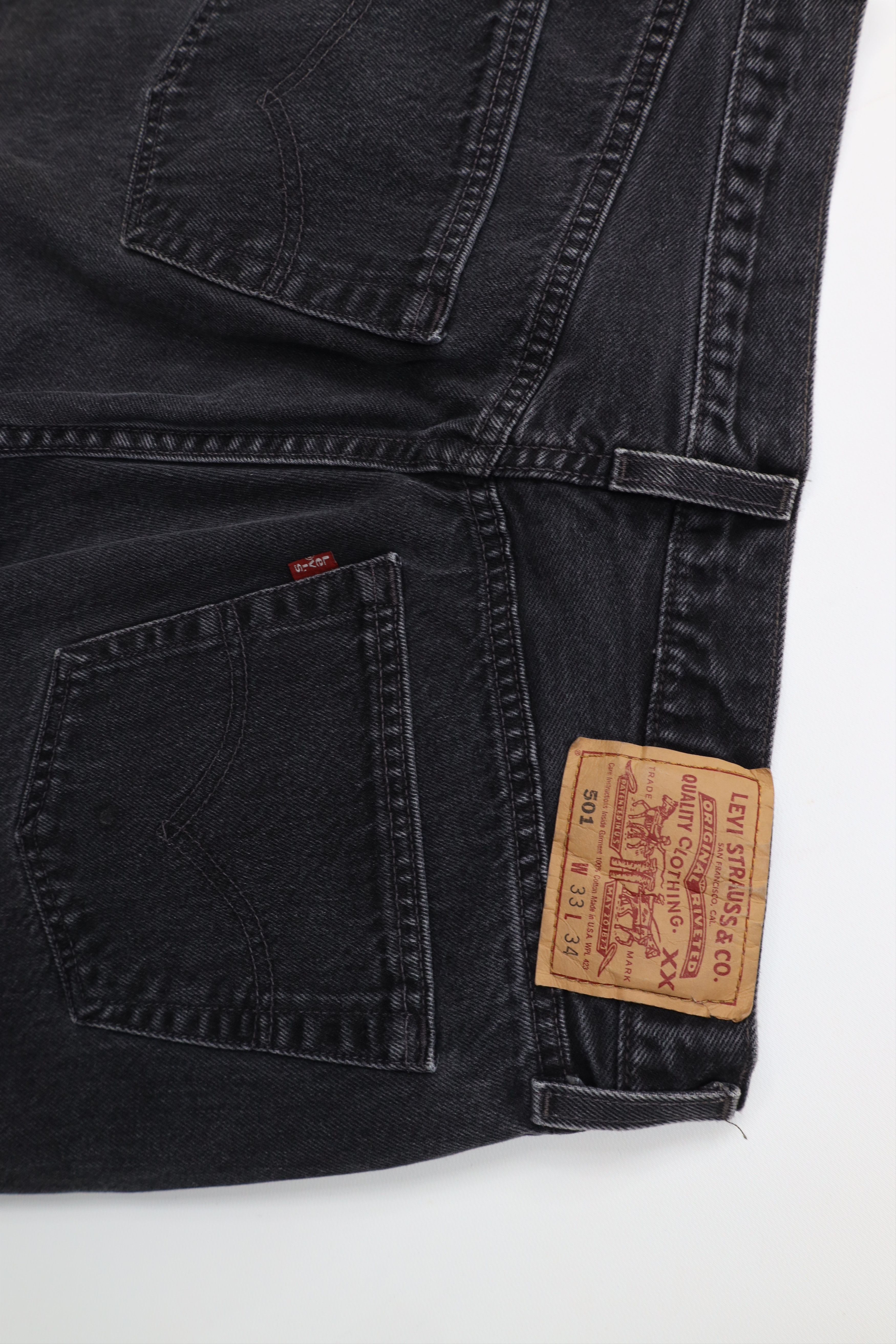 Levi's Vintage 90s Levis 501xx Fly Original Straight Leg Jeans USA Size US 32 / EU 48 - 16 Thumbnail