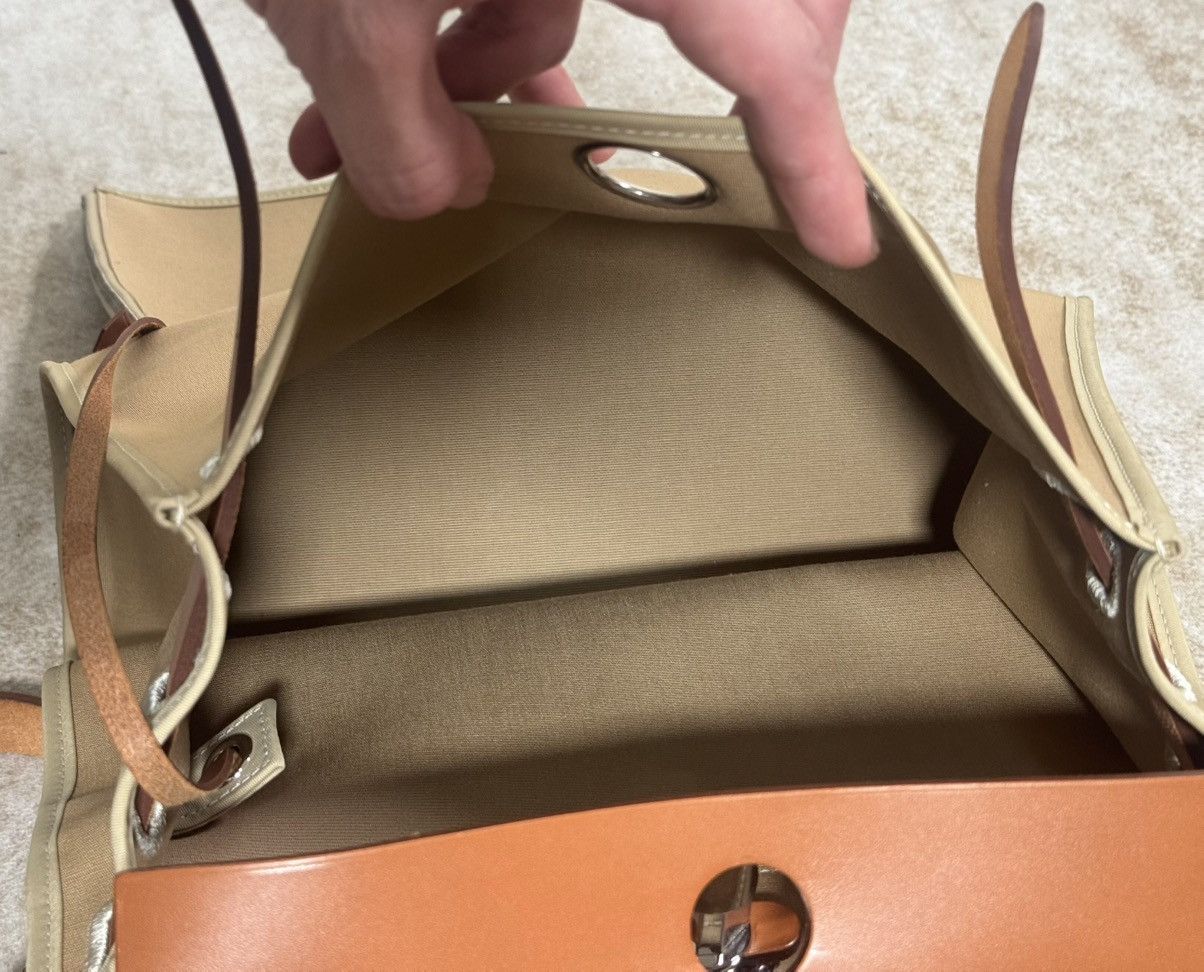 Hermes Hermes Herbag 31 Bag（Brown/cream） Size ONE SIZE - 10 Thumbnail