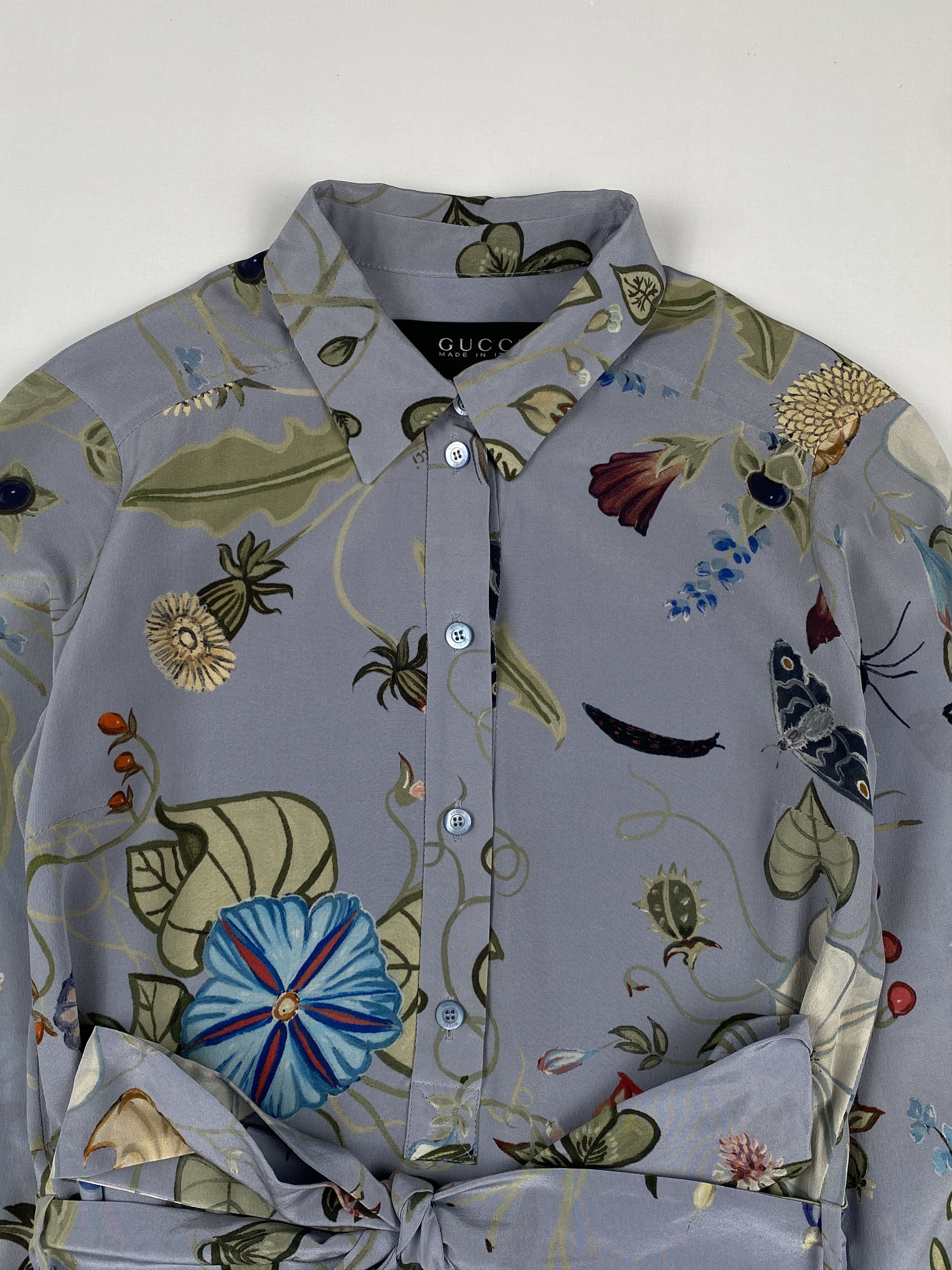 Gucci 2014 Floral Mini Dress Size XS / US 0-2 / IT 36-38 - 3 Thumbnail