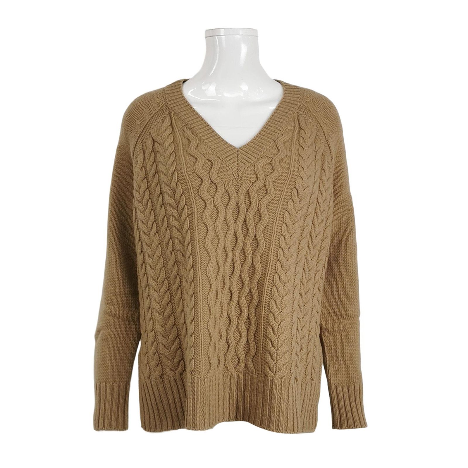 Weekend Max Mara Weekend Max Mara Wool V-Neck Sweater XS Size XS / US 0-2 / IT 36-38 - 1 Thumbnail