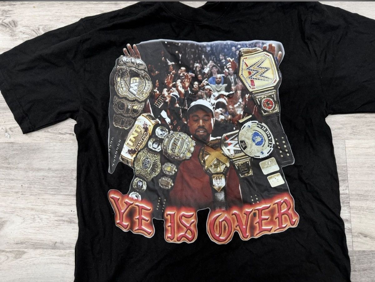 WWE Kanye West X WWE Ye is Over tee Size US M / EU 48-50 / 2 - 2 Thumbnail