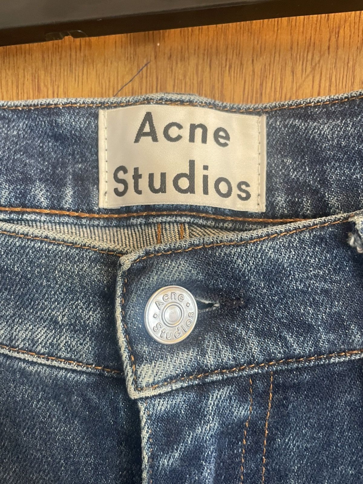 Acne Studios Acne Studios Ace Str Vintage Denim Jean Size US 34 / EU 50 - 2 Thumbnail