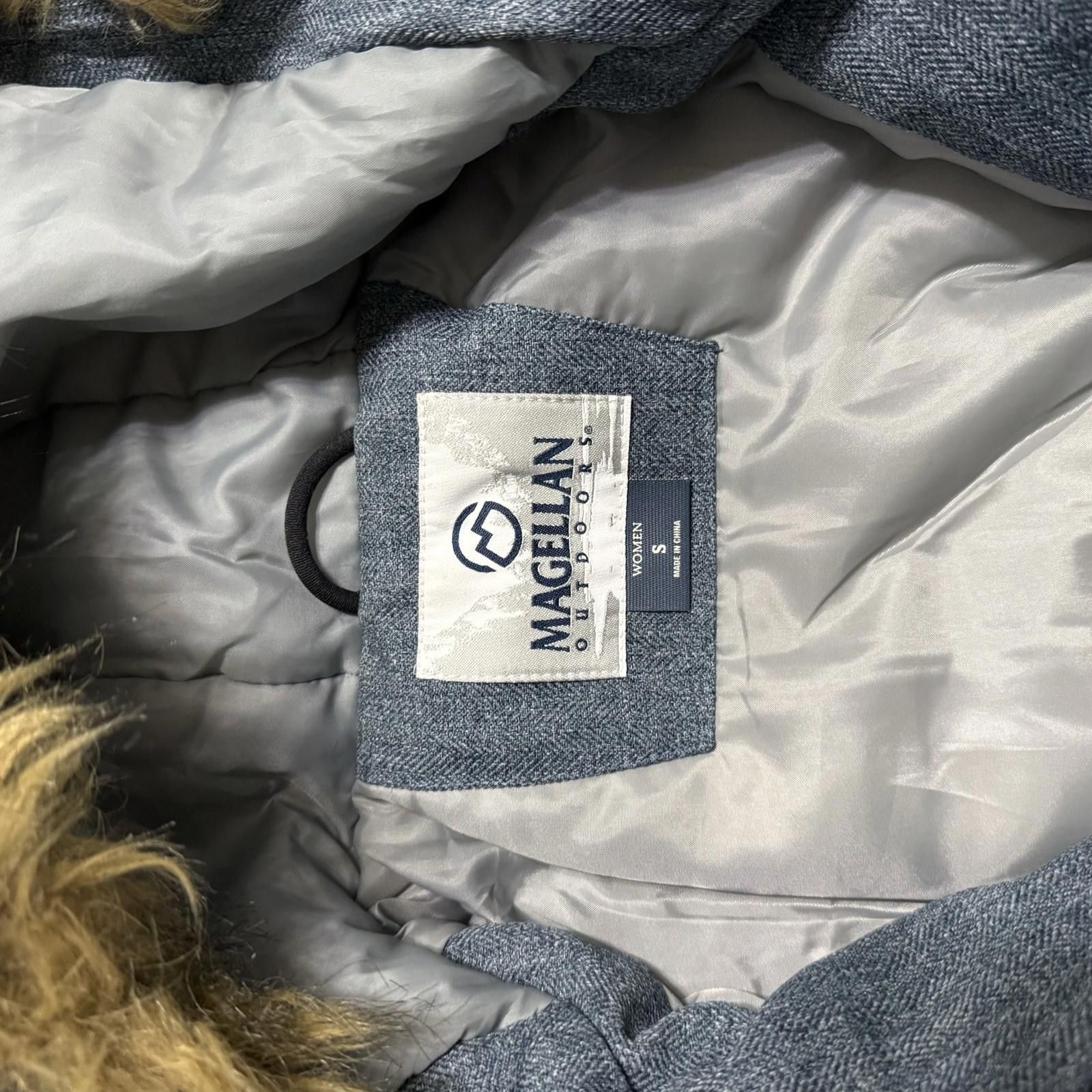 Magliano Magellan Winter Faux Fur Ski Parka Jacket Blue Denim Style Size S / US 4 / IT 40 - 7 Thumbnail