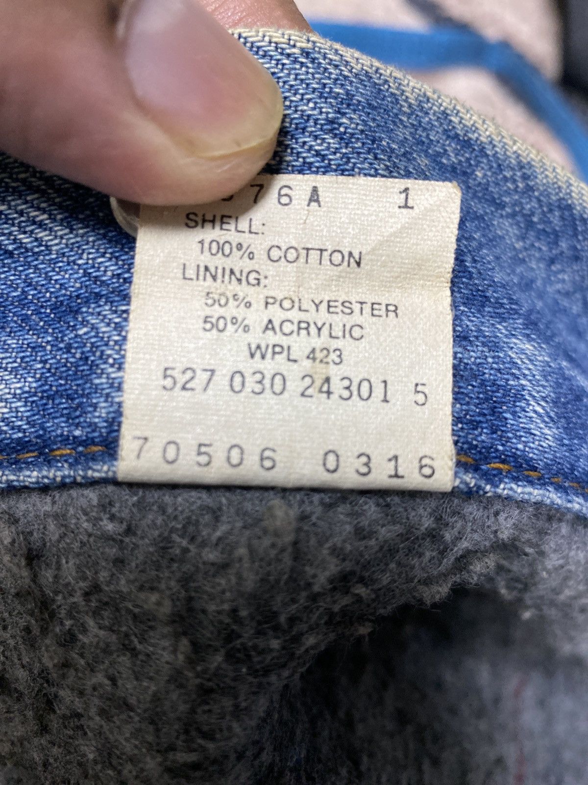 Levi's Vintage Clothing Vintage 80s Levi’s Sherpa Trucker Distressed Jacket Size US M / EU 48-50 / 2 - 19 Thumbnail