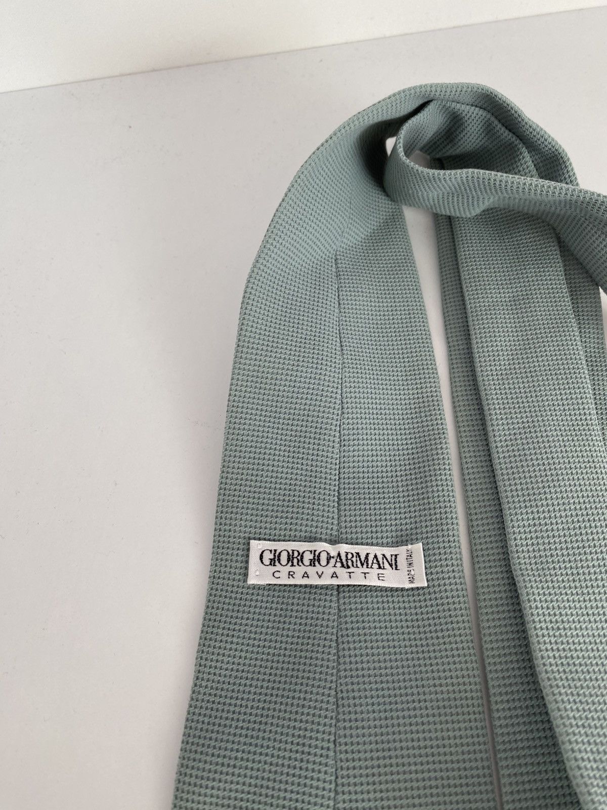 Giorgio Armani Vintage Giorgio Armani Tie Size ONE SIZE - 6 Thumbnail