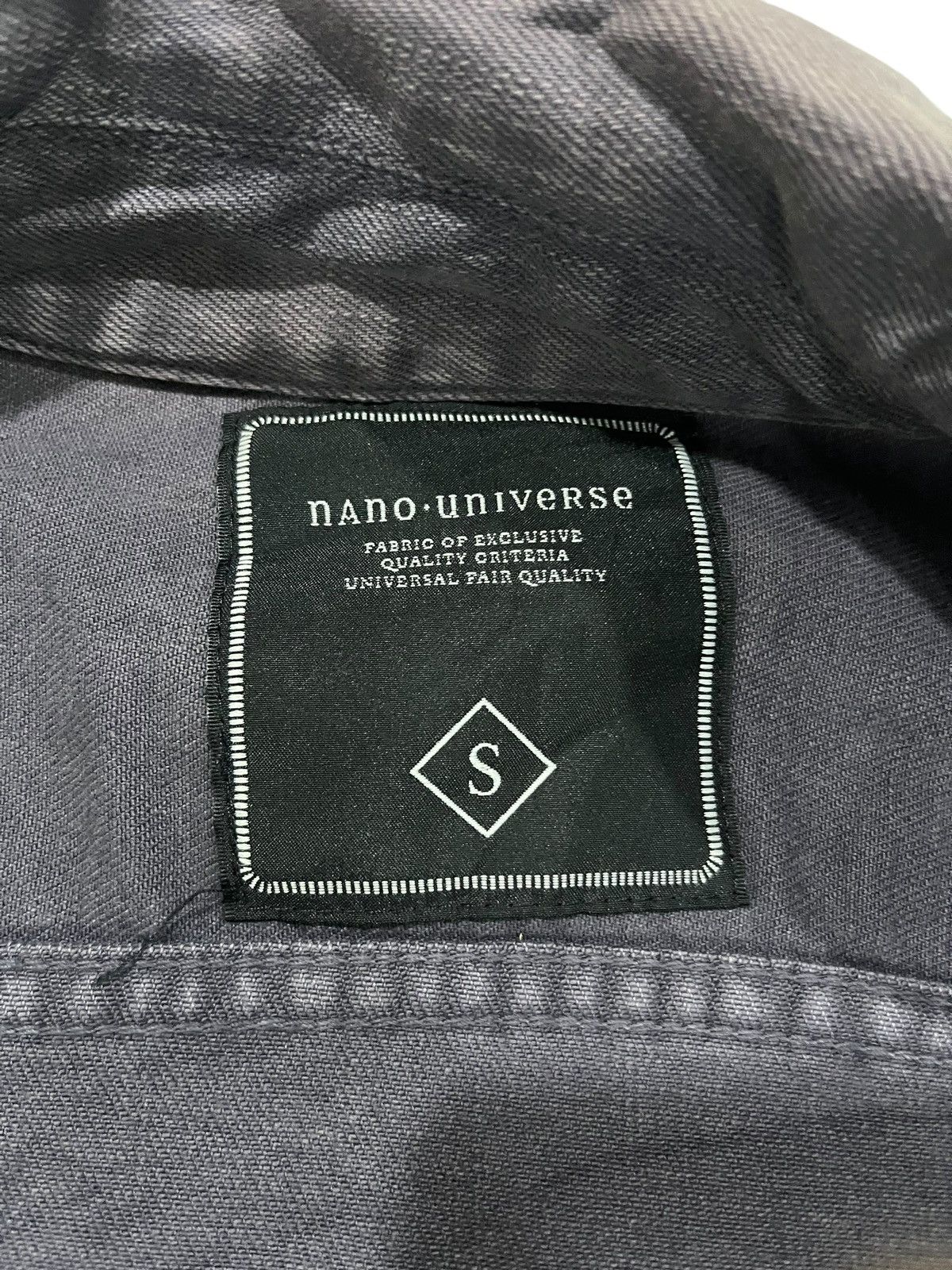 NANO universe Vintage Japanese Brand Nano Universe Trucker Denim Jacket Size US S / EU 44-46 / 1 - 9 Thumbnail