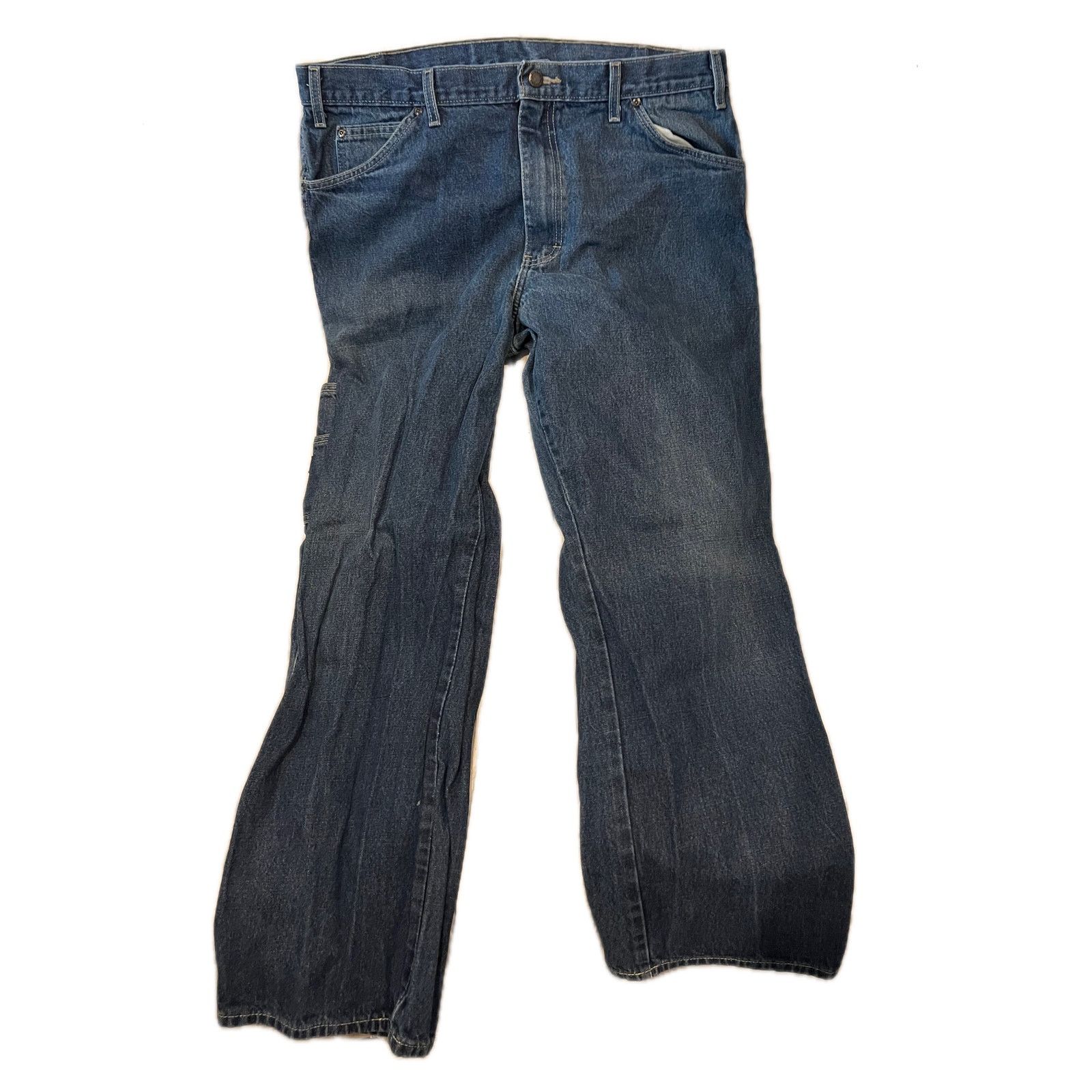 Dickies Dickies Carpenter Work Blue Jeans Mens 38x32 Size US 38 / EU 54 - 1 Thumbnail