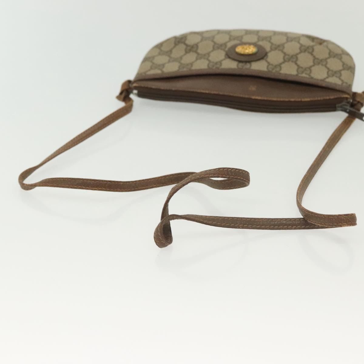 Gucci GUCCI GG Supreme Shoulder Bag Pvc Beige Gold 904 02 020 Size ONE SIZE - 7 Thumbnail
