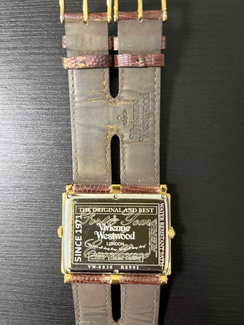 VIVIENNE WESTWOOD Double Face Watch Brown / Gold