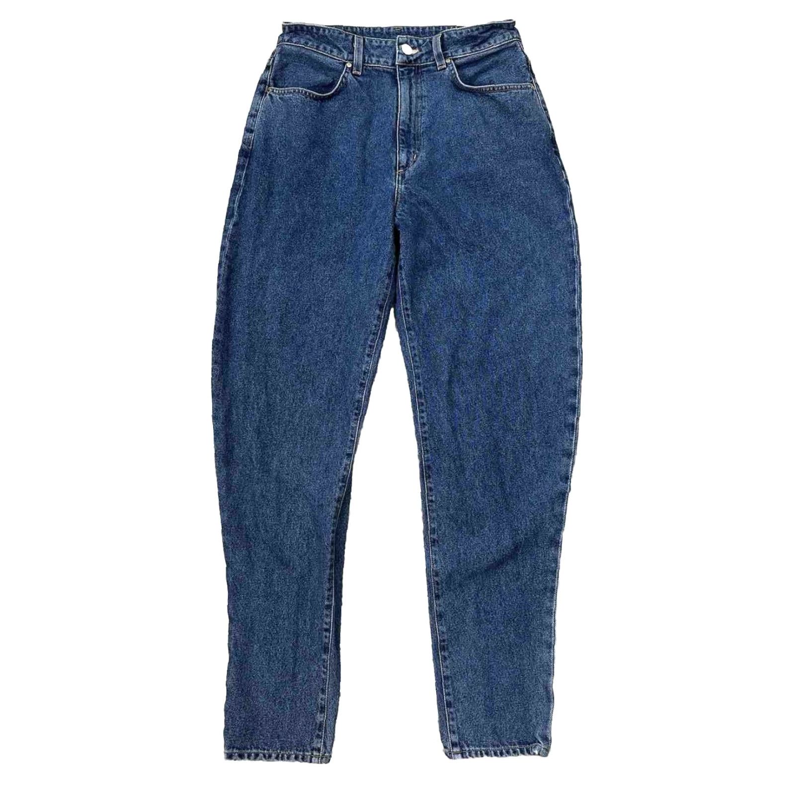GOLDSIGN GOLDSIGN Women Blue Lawler Farrel Straight Jeans Pants 28 M6W Adult Womens Straight 32in Cotton Blend Blue 90s Style? Size 28" / US 6 / IT 42 - 3 Thumbnail
