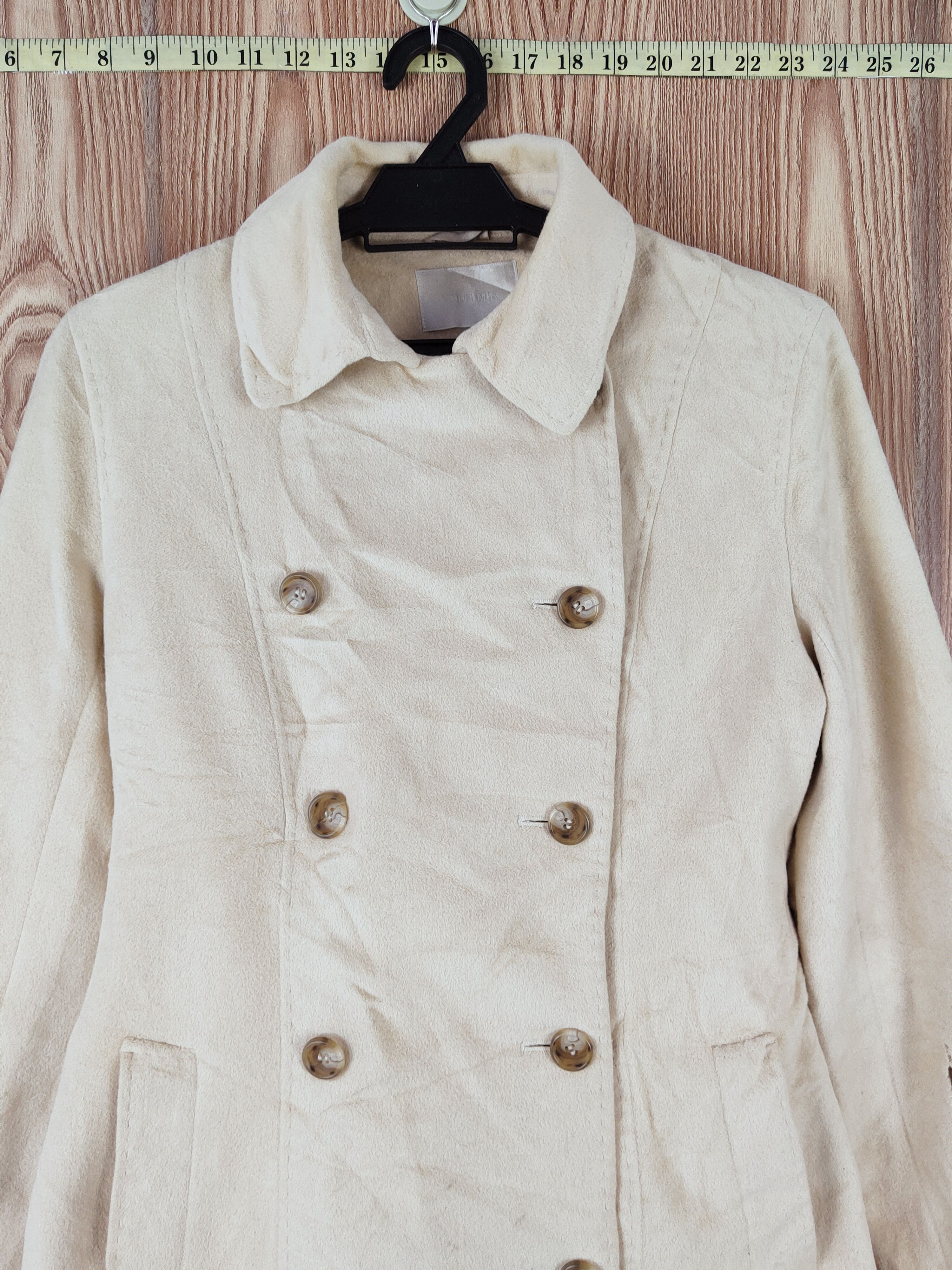 Japanese Brand × Vintage Cool Luxury Design by Multi Mix Cream Jackets Size S / US 4 / IT 40 - 2 Thumbnail