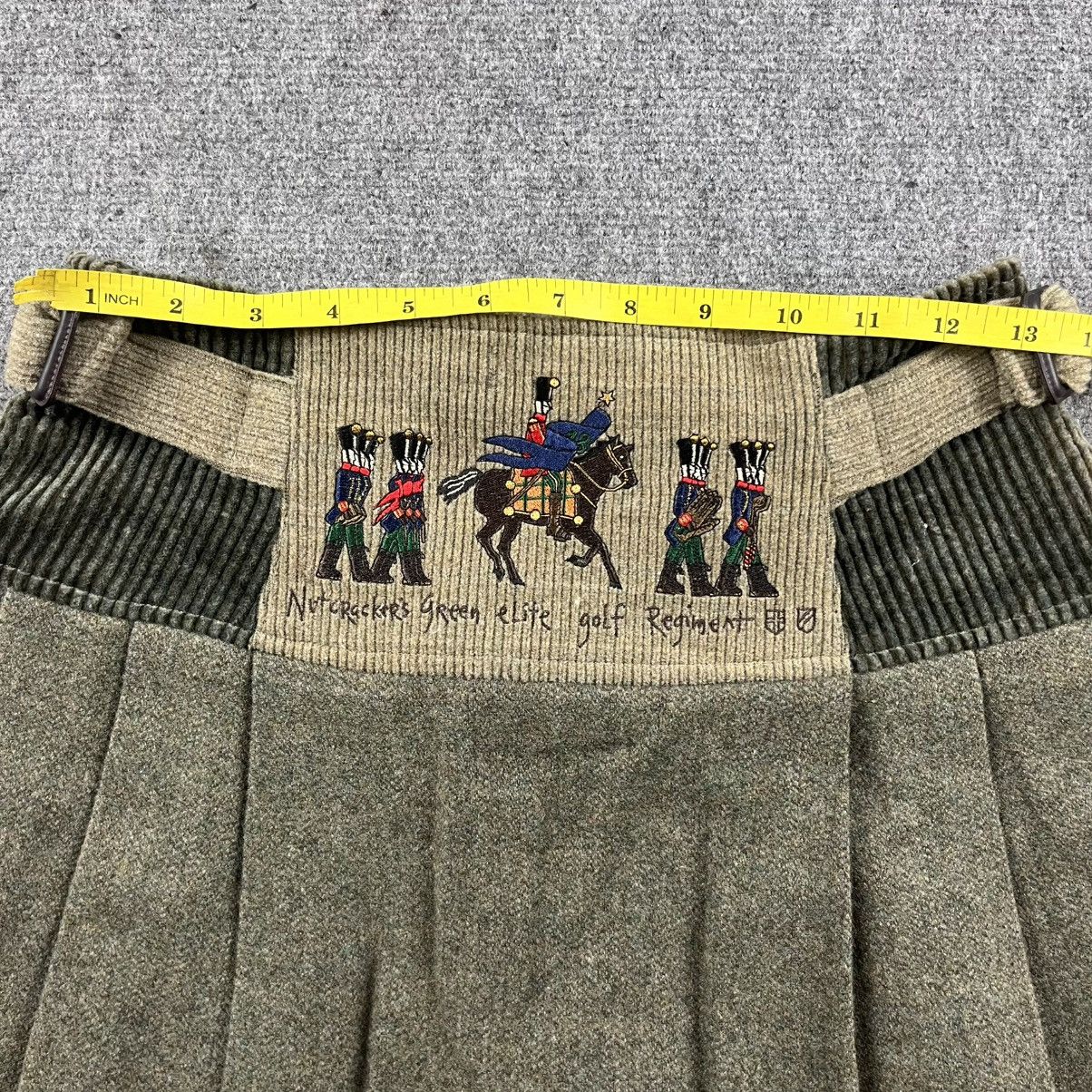 Jean Charles De Castelbajac × Vintage Vintage Navajo Castel Bajac Wool Mini Skirts Size 26" / US 2 / IT 38 - 9 Thumbnail
