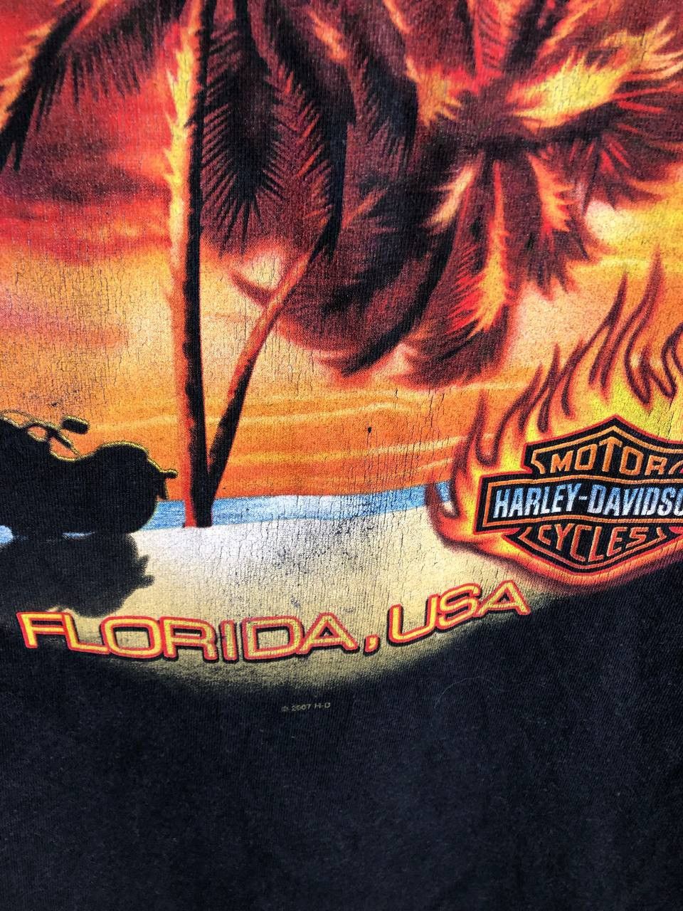 Harley Davidson VINTAGE HARLEY DAVIDSON ORLANDO MOTORCYCLE FLORIDA USA 90s Size US M / EU 48-50 / 2 - 5 Thumbnail