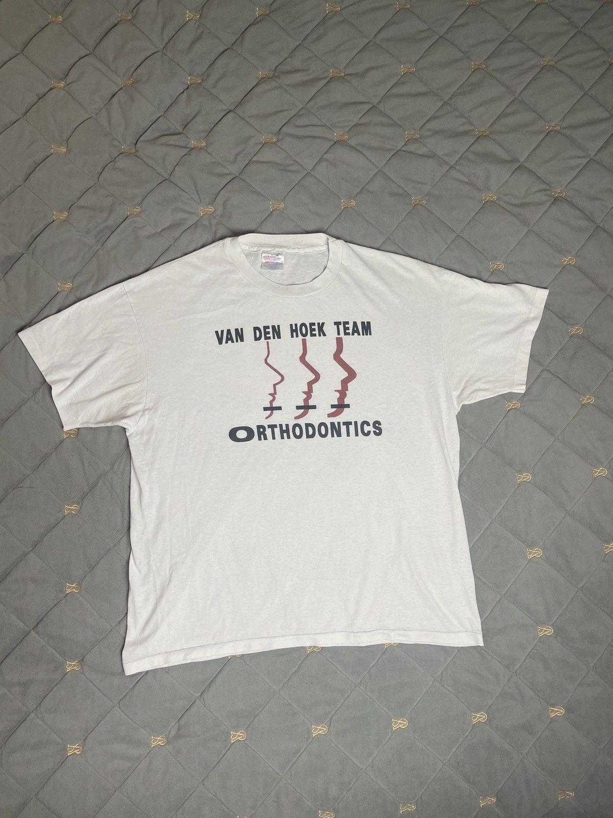 Hanes × Vintage Vintage orthodontics t-shirt Hanes 1980s Size US XL / EU 56 / 4 - 1 Thumbnail