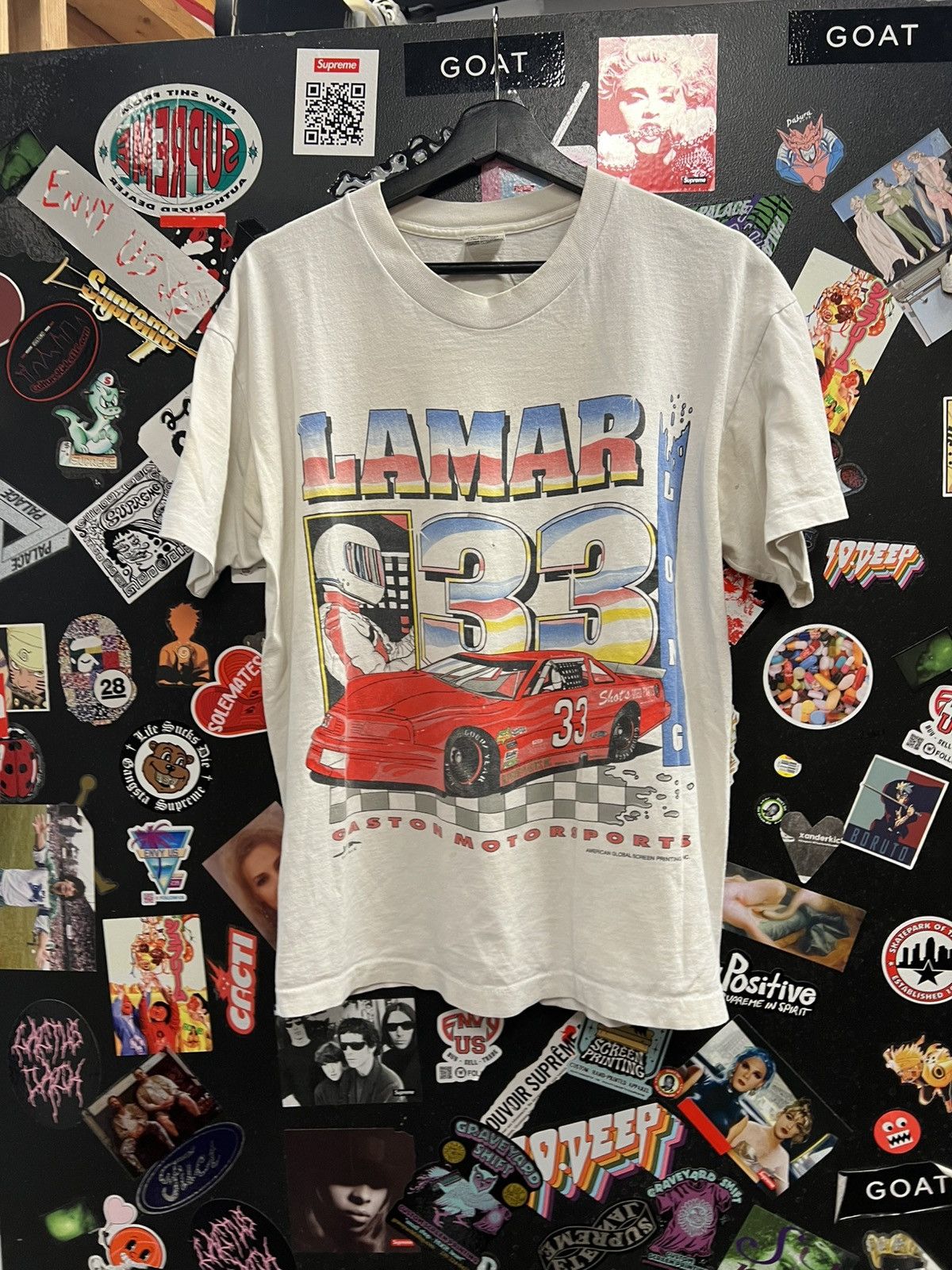 Vintage Vintage Lamar Long Racing Shirt Size US L / EU 52-54 / 3 - 1 Thumbnail