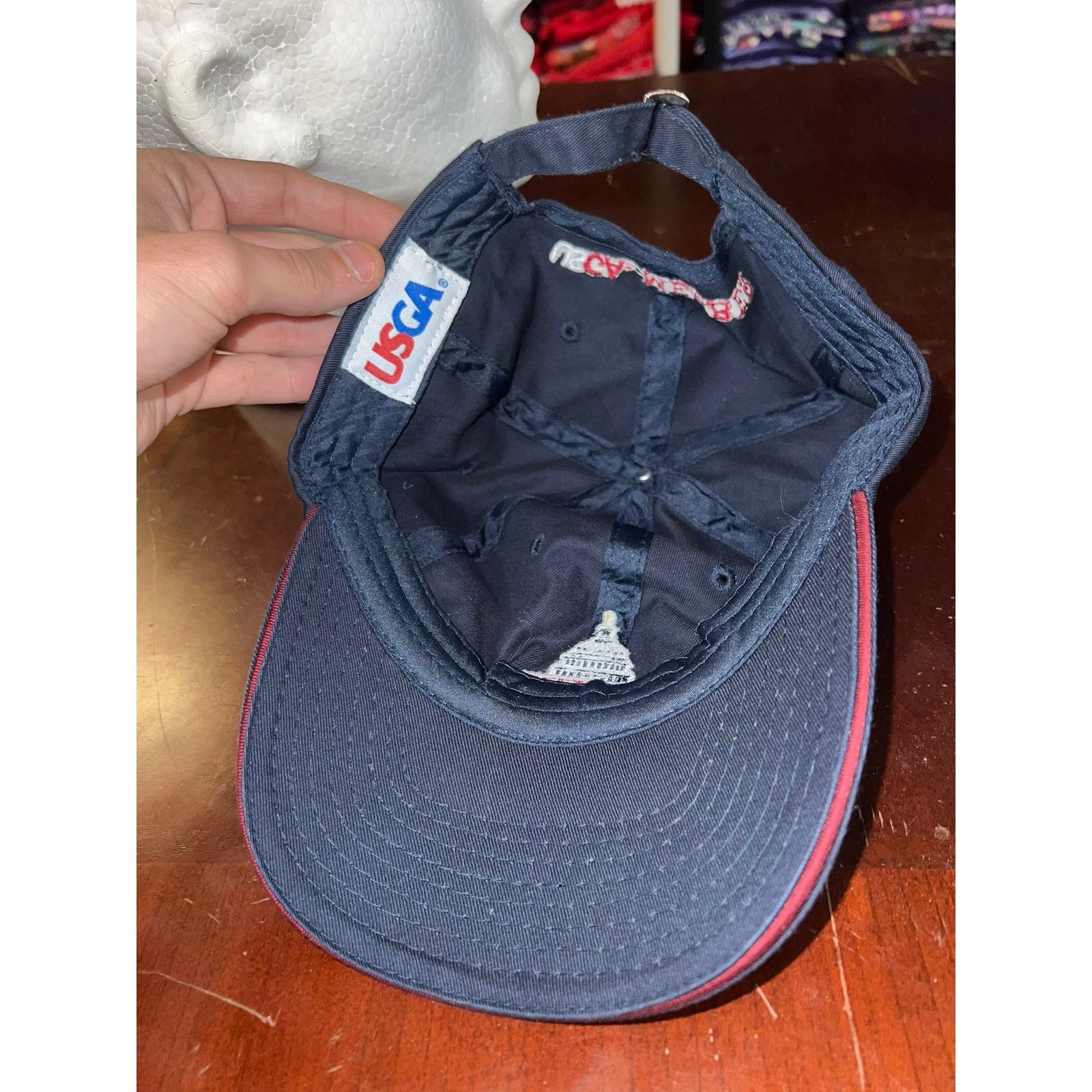 Vintage US Open Hat 2011 Congressional USGA Golf Golfing Blue Cap Size ONE SIZE - 7 Thumbnail