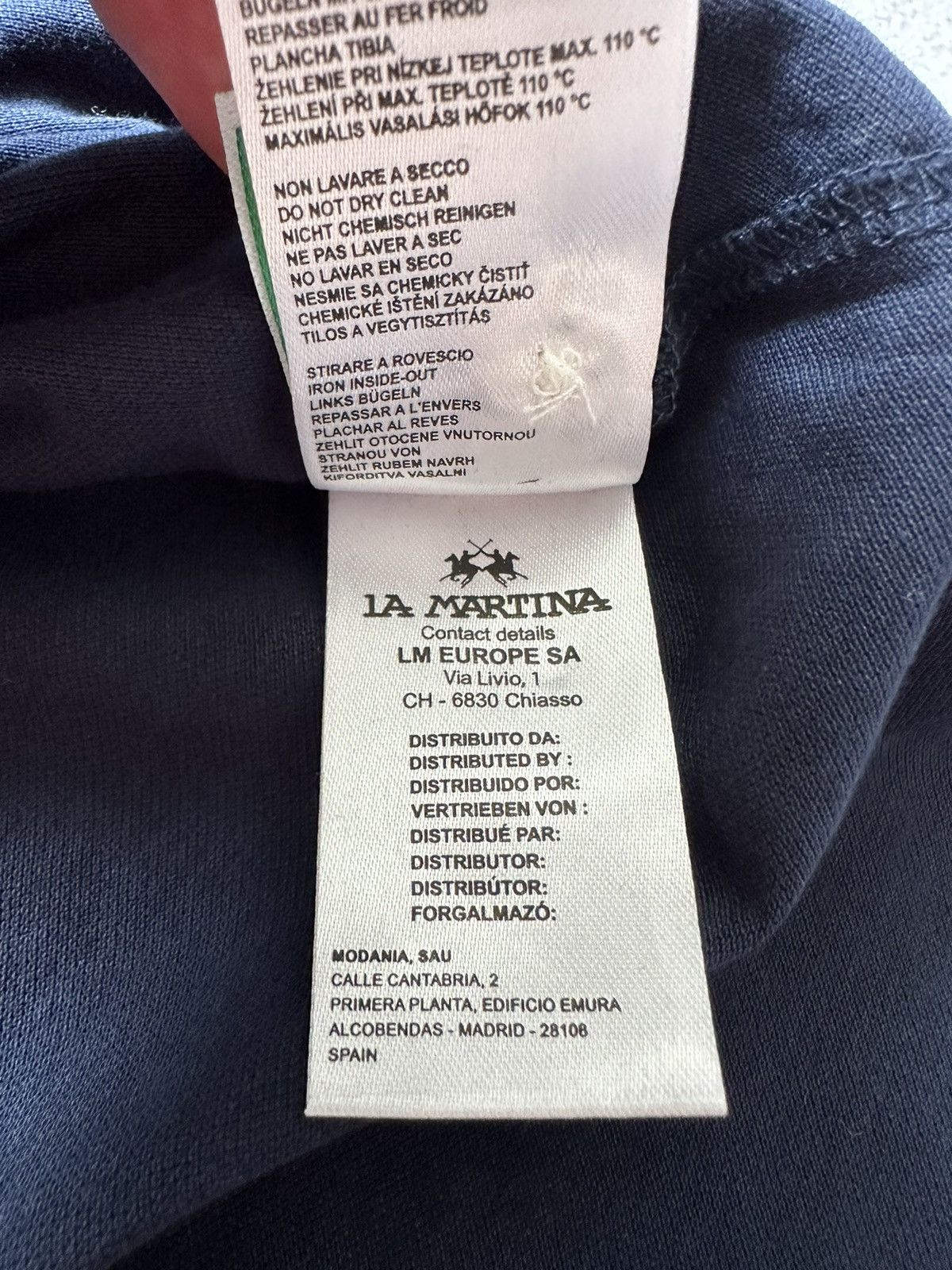 La Martina Polo La Martina Polo Team 3 1985 Buenos Aires medium blue Size US M / EU 48-50 / 2 - 8 Thumbnail