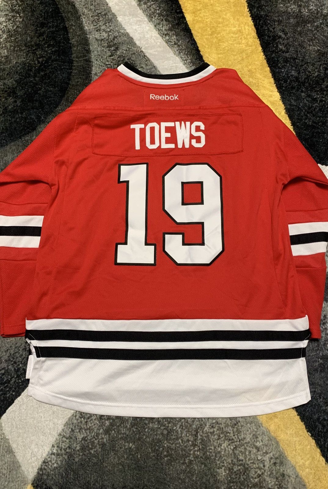 NHL Chicago Blackhawks Jersey Hockey NHL Toews Size ONE SIZE - 3 Thumbnail