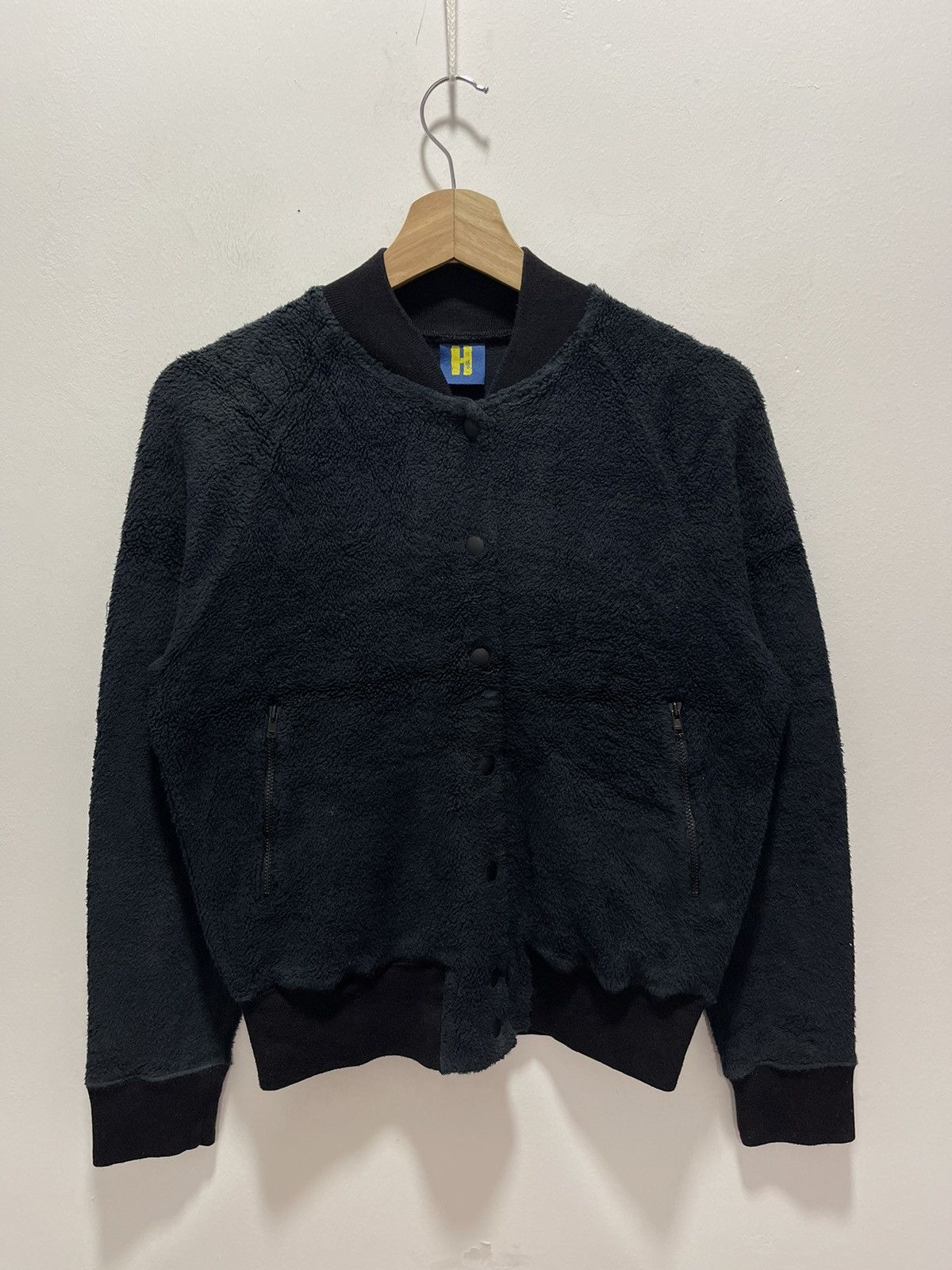 Hysteric Glamour HYSTERIC GLAMOUR BIG LOGO FLEECE BUTTON UP JACKET Size S / US 4 / IT 40 - 7 Thumbnail
