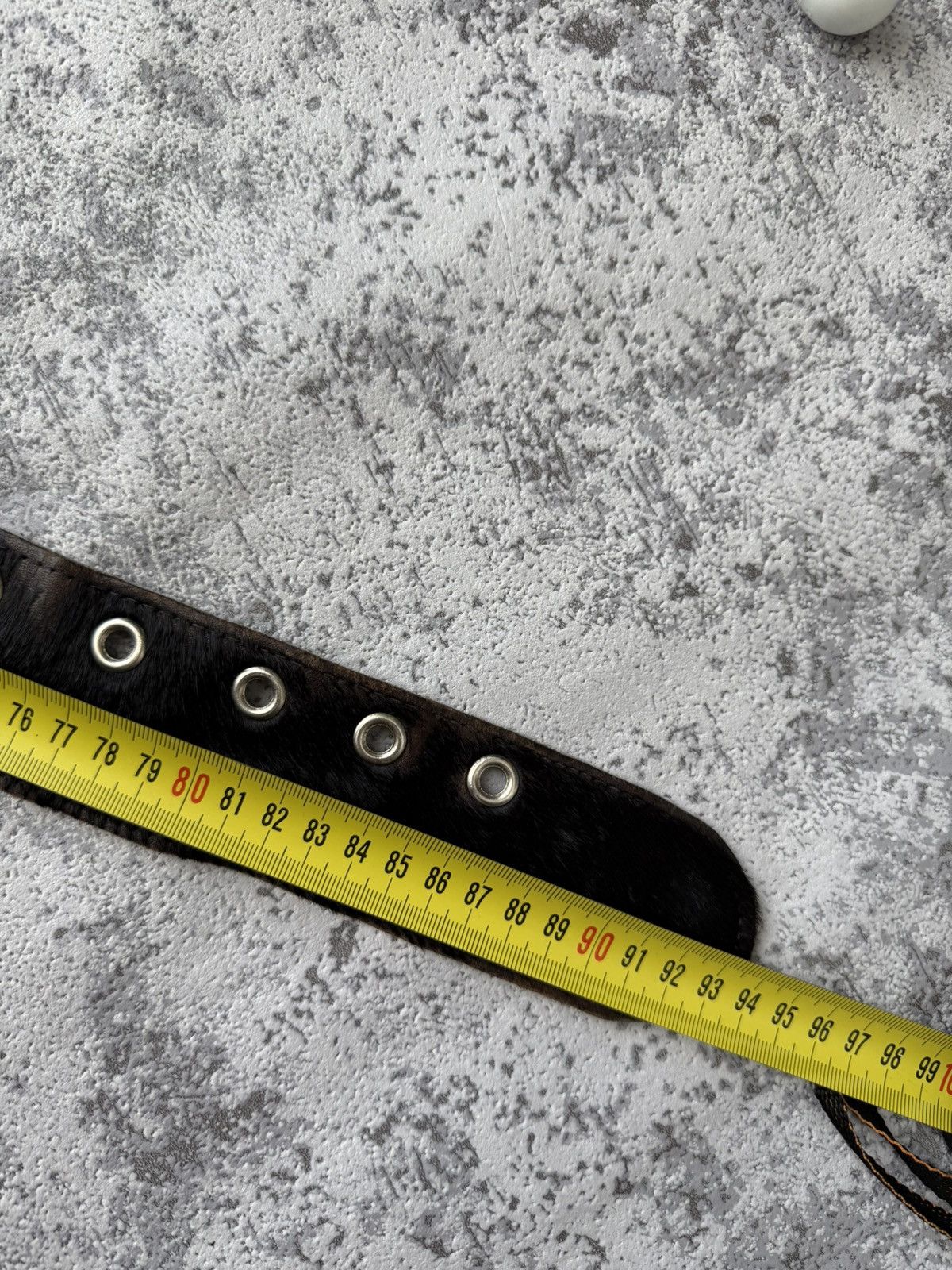 Designer Vintage COW Leather Y2K Belt Size ONE SIZE - 6 Thumbnail
