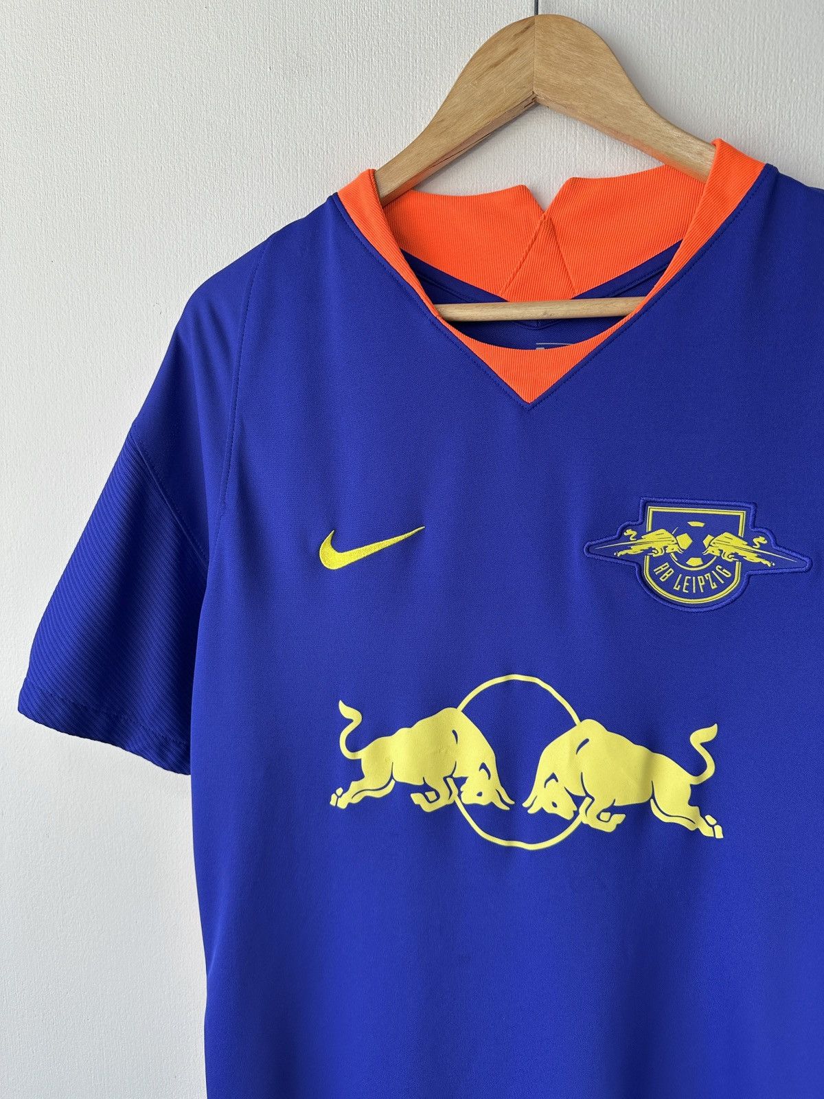 Nike NIKE RB LEIPZIG 2020/2021 Away Soccer Jersey Shirt Men’s L Size US L / EU 52-54 / 3 - 5 Thumbnail