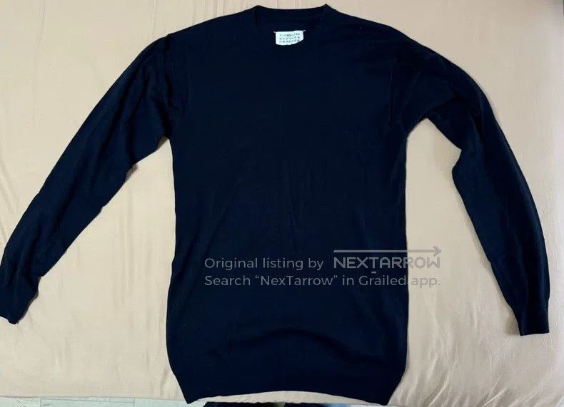 Maison Margiela Maison Margiela Long-sleeved knitwear sweater Size S / US 4 / IT 40 - 1 Thumbnail