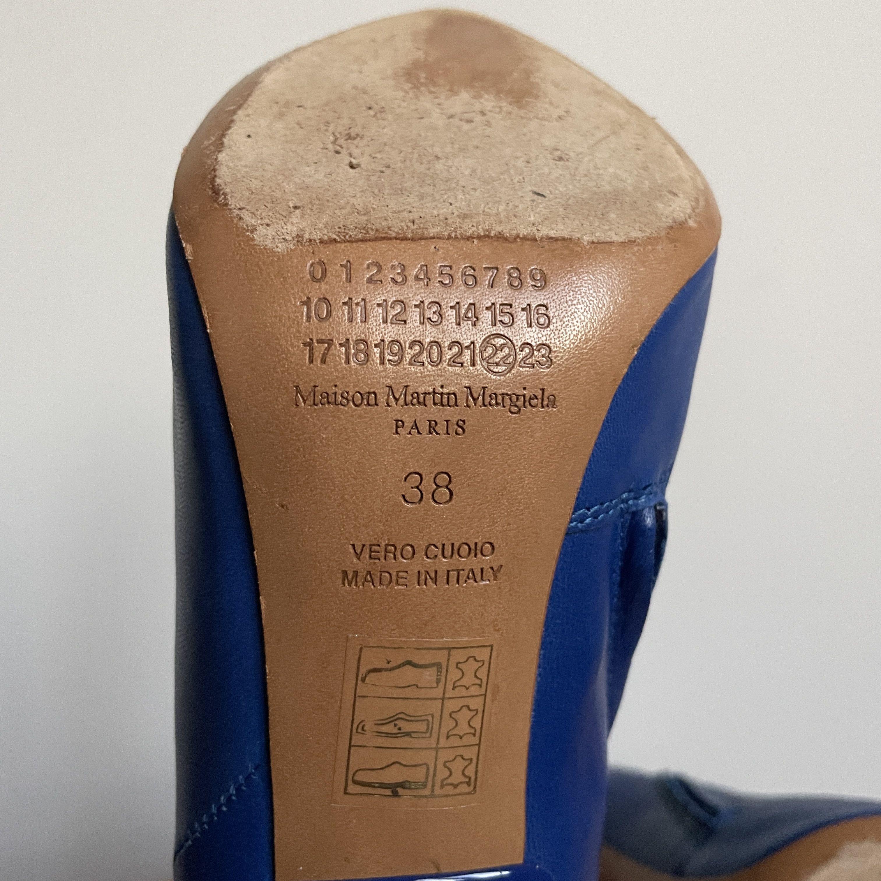 Maison Margiela Maison Margiela Leather Heeled Ankle Booties Size EUR 38 Size US 8 / IT 38 - 14 Thumbnail