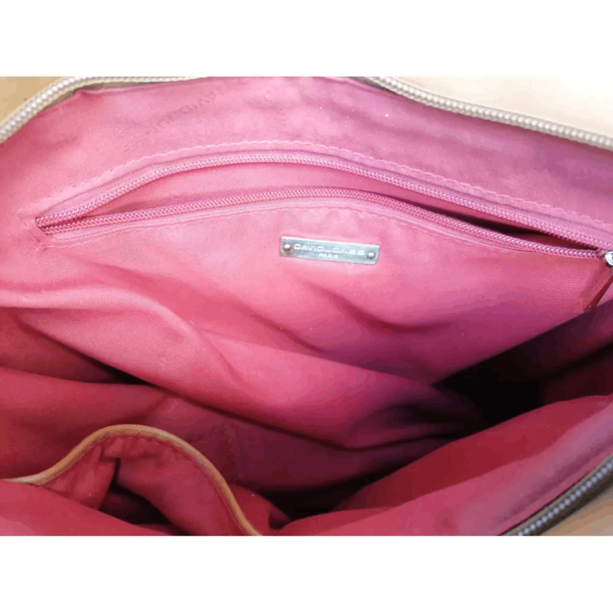 Other David Jones Tan Handbag – Structured Design, Used Condition Size ONE SIZE - 5 Thumbnail