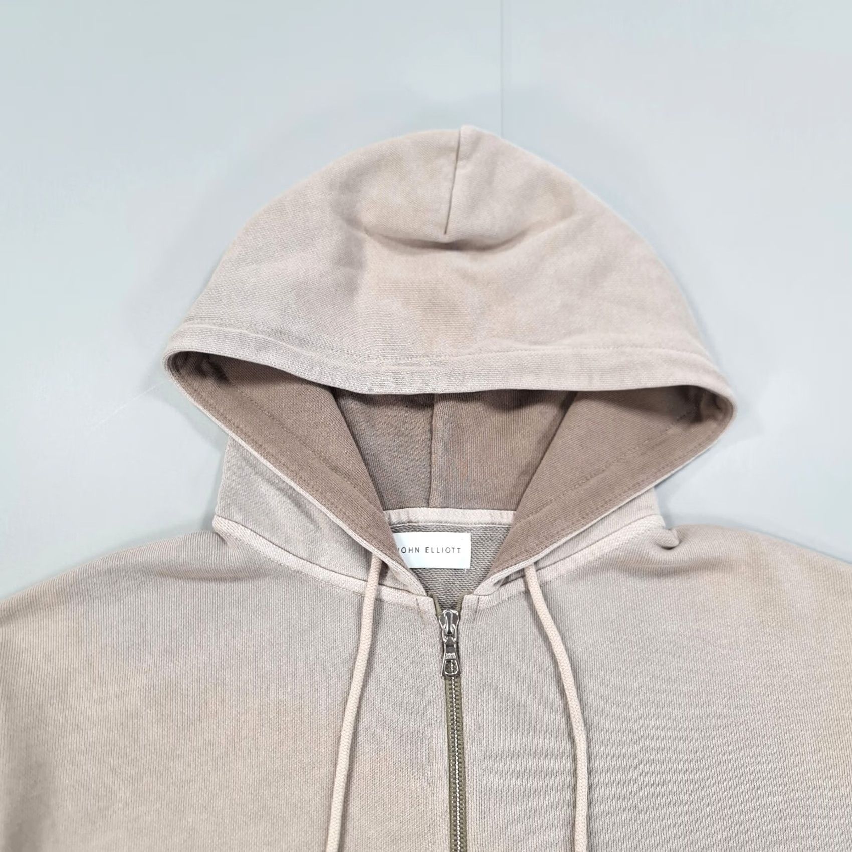John Elliott John Elliott Mens Tracksuit Set Beige XS Hoodie Full Zip Joggers Cotton Size US XS / EU 42 / 0 - 3 Thumbnail