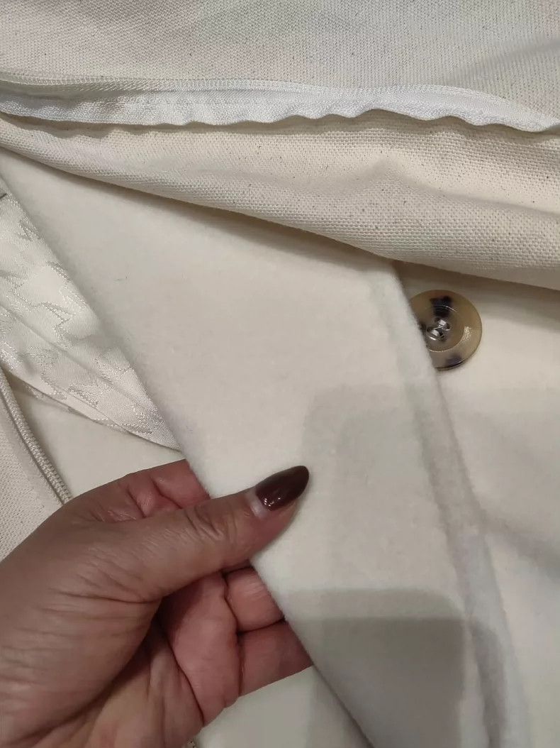 Max Mara White 101801 coat
