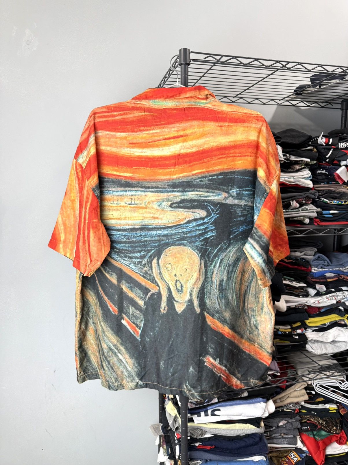 Vintage Vintage Style Apoh London Scream Painting Print Shirt Size US L / EU 52-54 / 3 - 2 Thumbnail