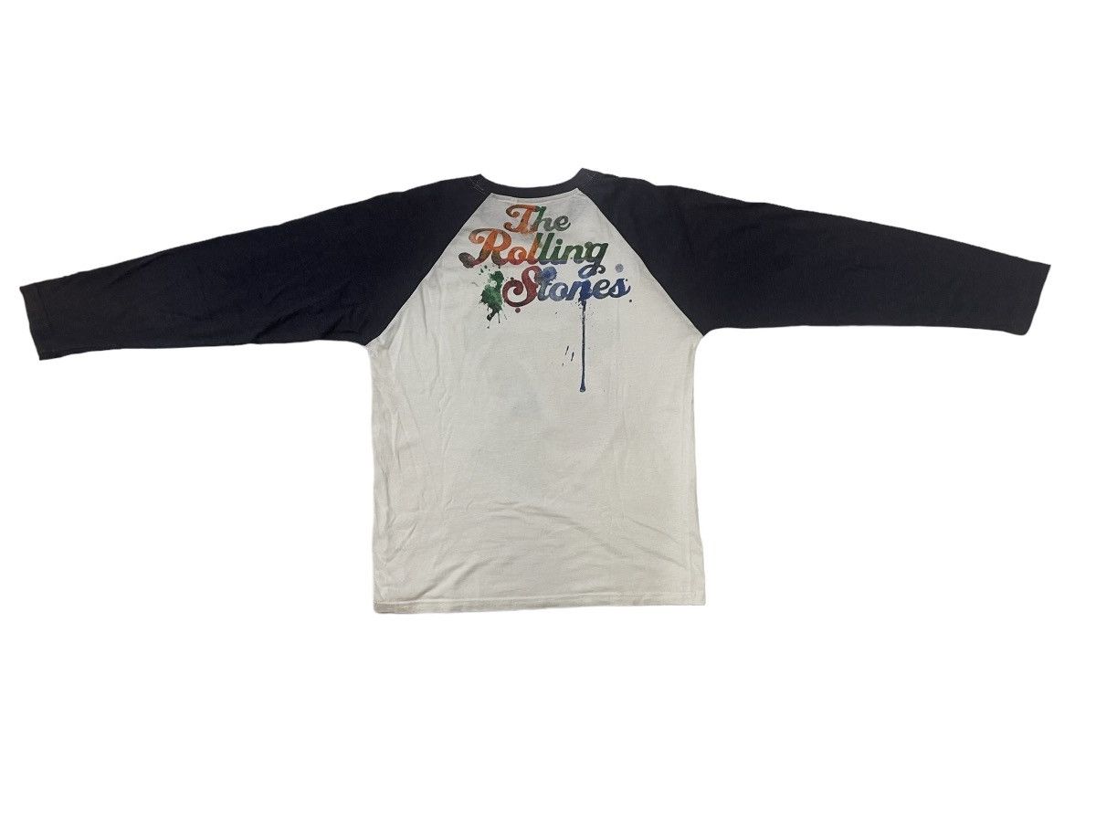 Band Tees × The Rolling Stones × Vintage The Rolling Stone tie dye logo longsleeve raglan tee Size US L / EU 52-54 / 3 - 2 Thumbnail