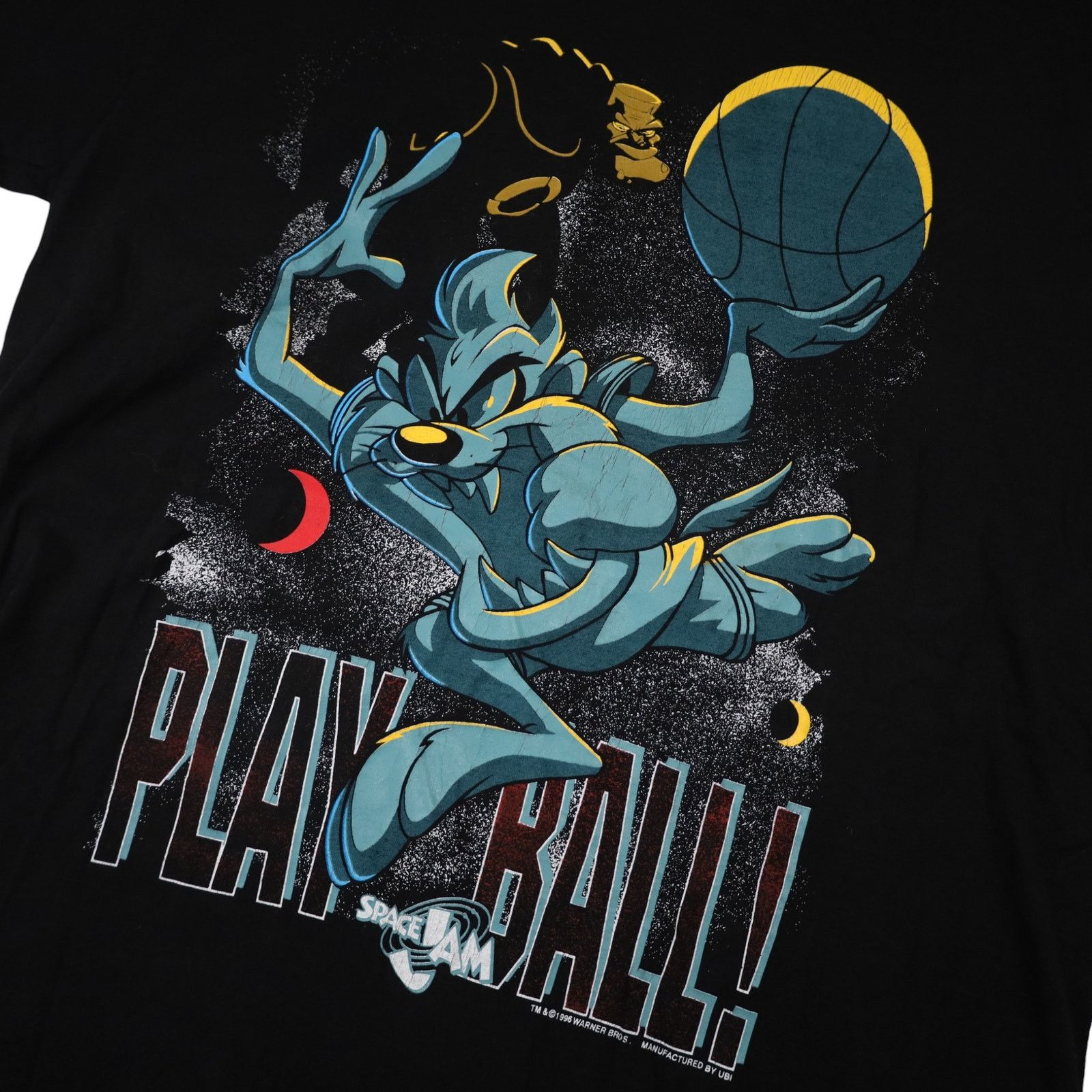 Vintage × Warner Bros Vintage 90s Space Jam Taz Graphic T Shirt Size US L / EU 52-54 / 3 - 5 Thumbnail
