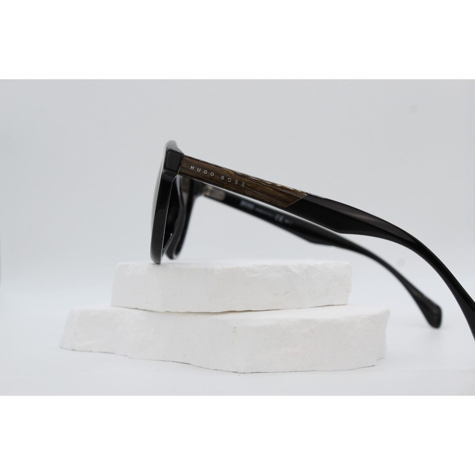 Hugo Boss BOSS 0912/S 1YSNR Sunglasses - Black Crystal/Brown Grey Size ONE SIZE - 3 Thumbnail