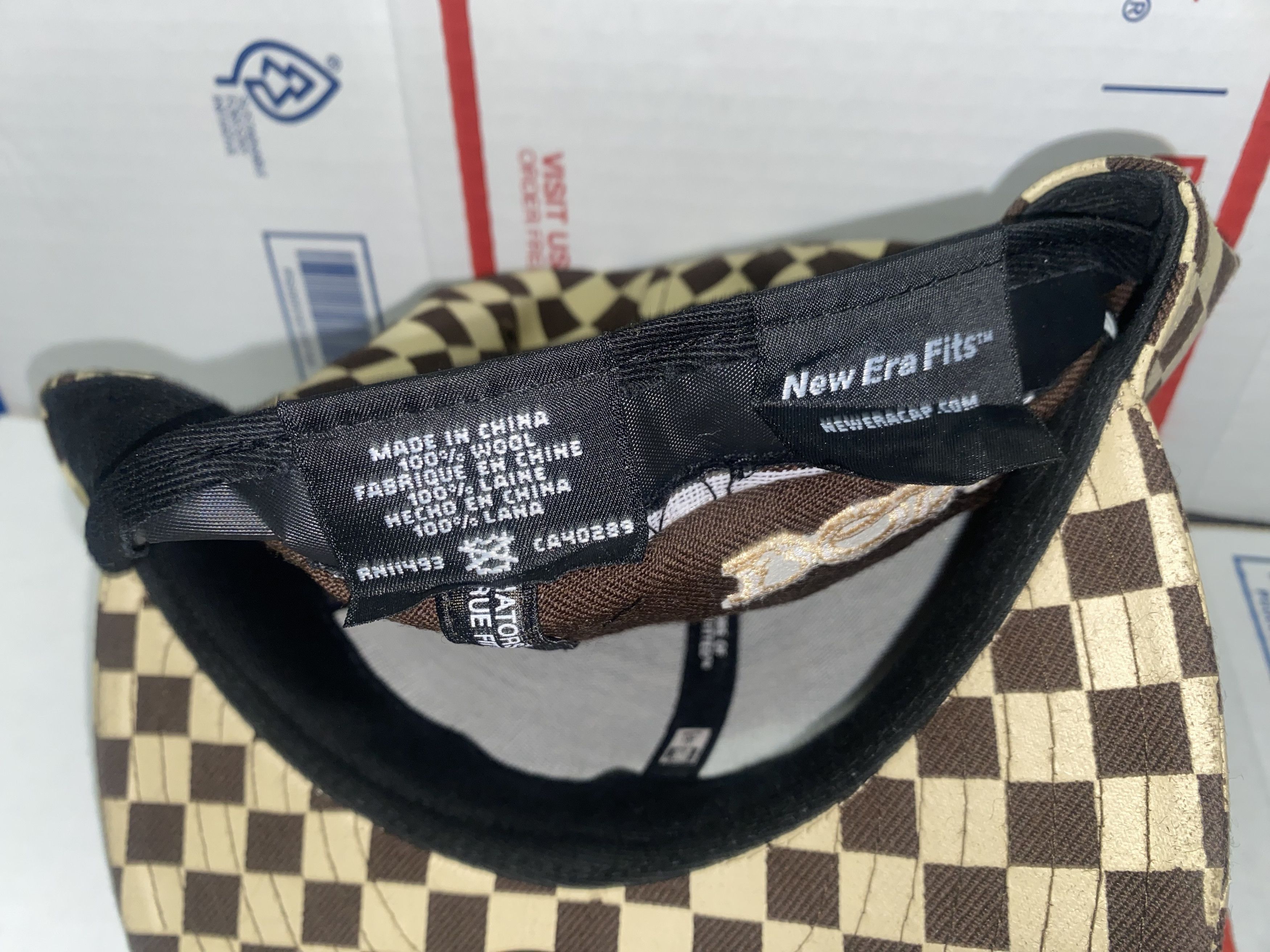 New Era Dqm Daves Quality Meat New era 7 1/8 Supreme vans FA Stussy. Size ONE SIZE - 7 Thumbnail