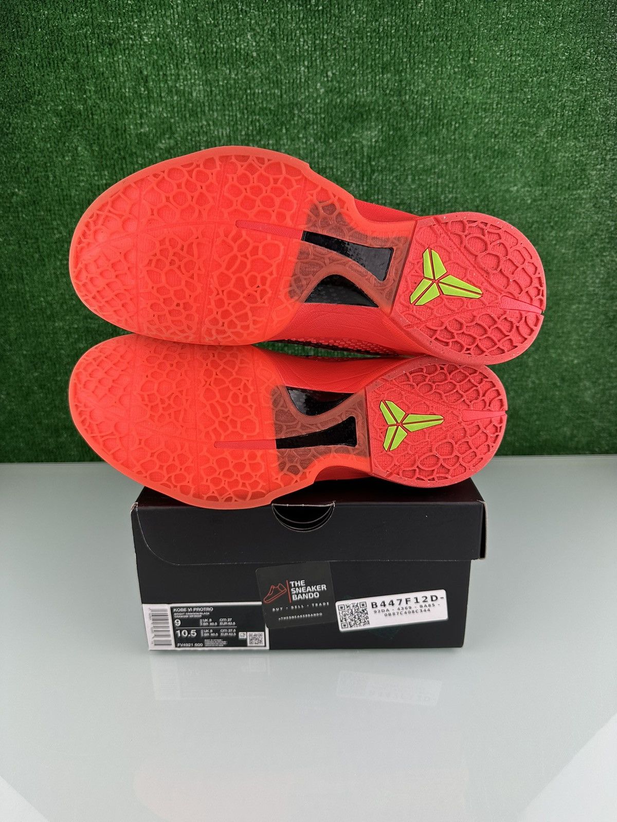 Nike Nike Kobe 6 Protro Low Reverse Grinch Size 9 Size US 9 / EU 42 - 7 Thumbnail