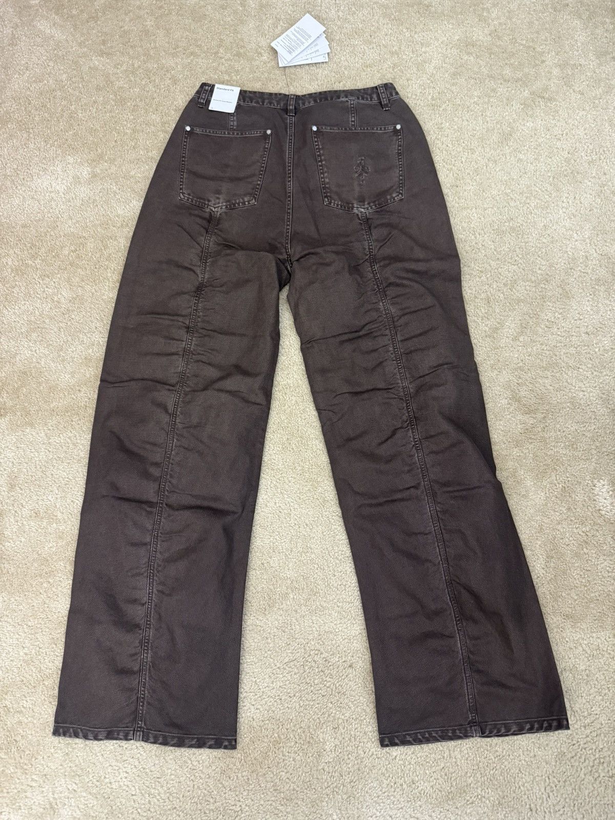 Jordan Brand × Travis Scott WOMEN'S TRAVIS SCOTT X JORDAN PANTS BAROQUE BROWN Size 34" / US 12 / IT 48 - 2 Thumbnail