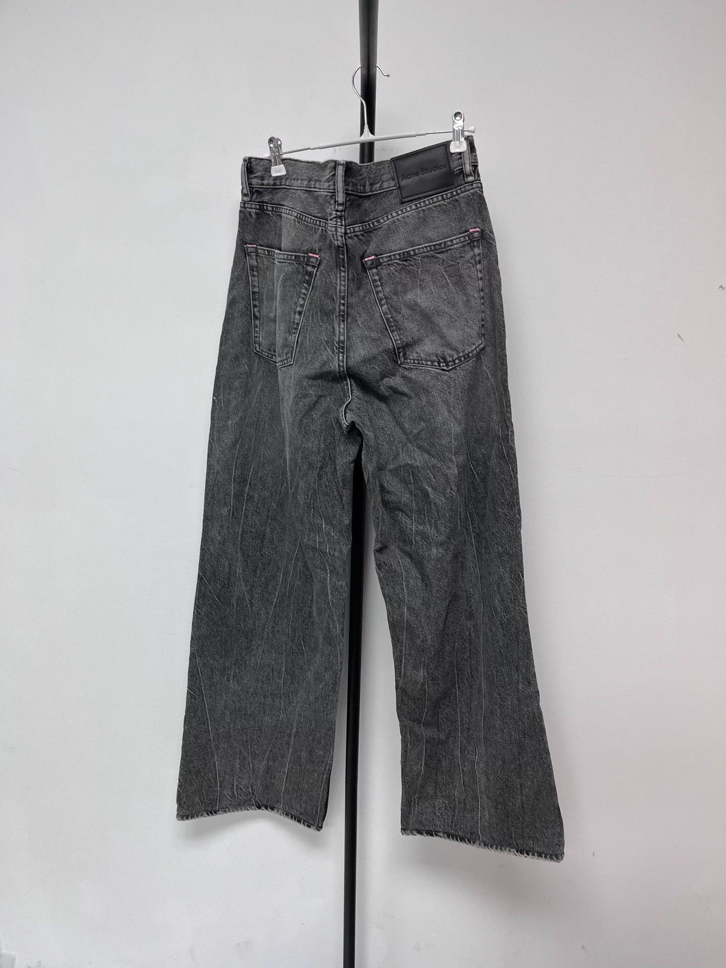 Acne Studios Acne Studios Vintage Wash Low Waist Wide Leg Jeans M Size US 34 / EU 50 - 2 Thumbnail