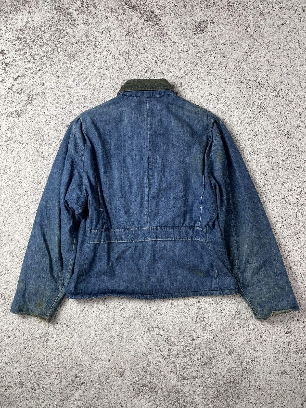 Vintage 70s Key Imperial Workwear Jacket Thrashed Carhartt