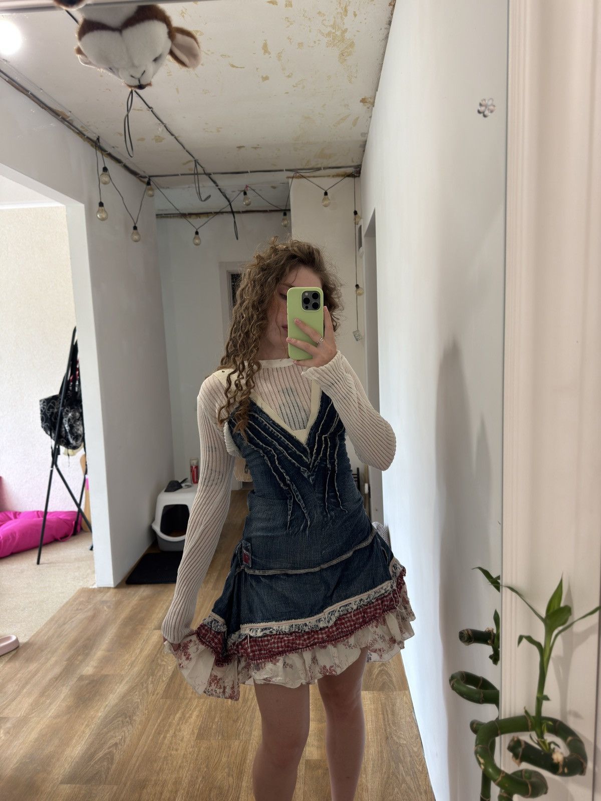 Marithe + Francois Girbaud 💮MARITHE FRANCOIS GIRBAUD DENIM DRESS💮 Size M / US 6-8 / IT 42-44 - 9 Thumbnail