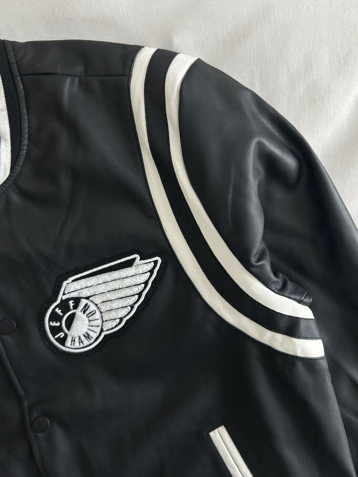 Jeff Hamilton Jeff Hamilton Racing Jacket Bomber GH Wings Logo Signed Size US L / EU 52-54 / 3 - 4 Thumbnail