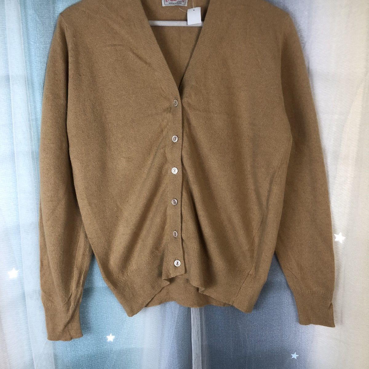 Homespun Knitwear Bream Weinz Brown Cardigan #7414 Size M / US 6-8 / IT 42-44 - 3 Thumbnail