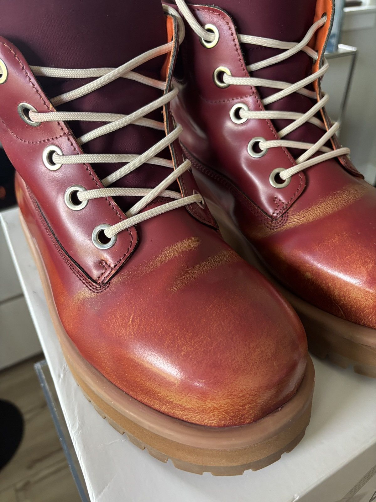 PDF PDF STRADA LOW SPRAY LEATHER BOOTS BAROLO Size US 12 / EU 45 - 9 Thumbnail