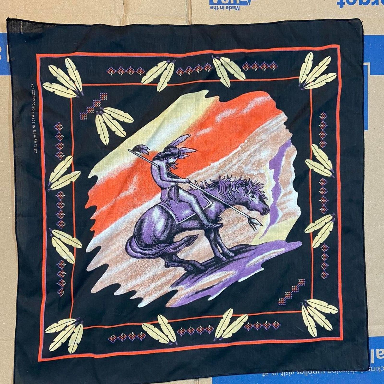 Fucking Awesome 90s native american bandana made Size US S / EU 44-46 / 1 - 2 Thumbnail