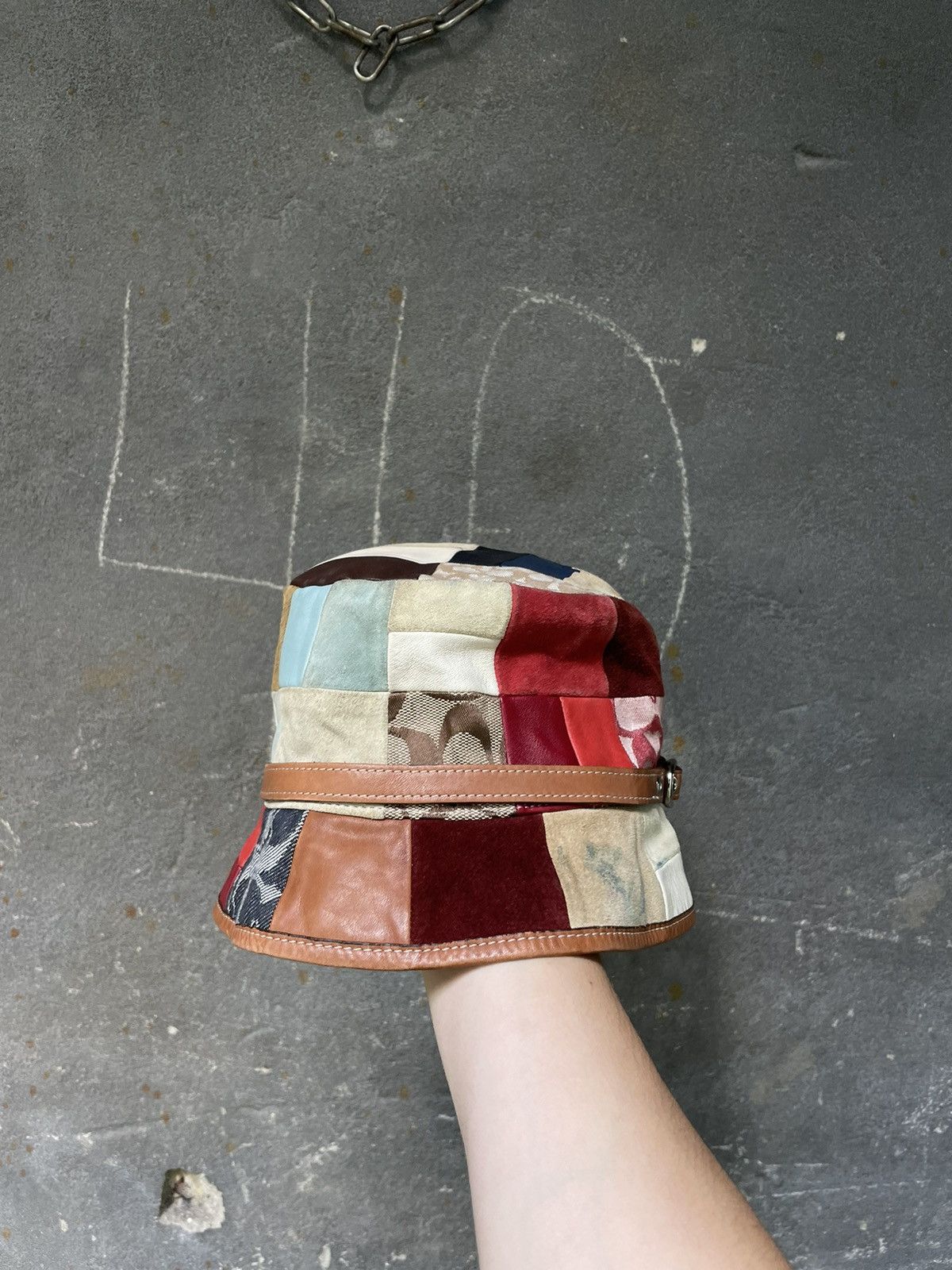 Coach × Vintage Vintage Coach Patch Work Bucket Hat Y2K Size ONE SIZE - 1 Thumbnail