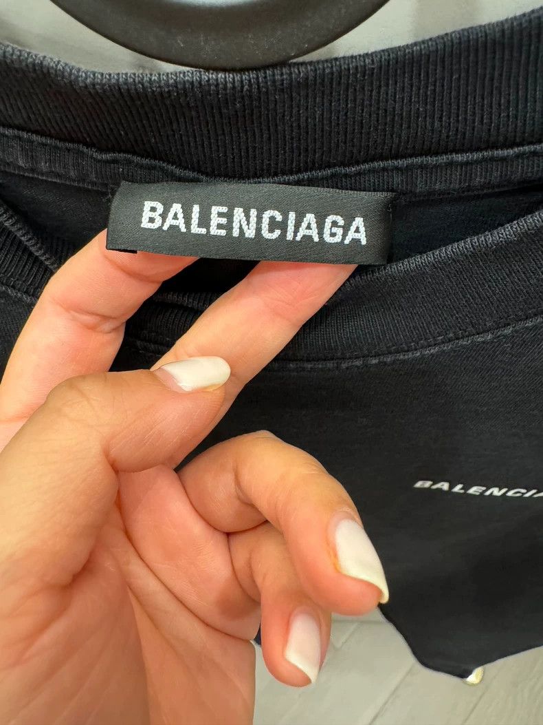 Balenciaga Balenciaga Short Sleeve Tee Size US XS / EU 42 / 0 - 3 Thumbnail