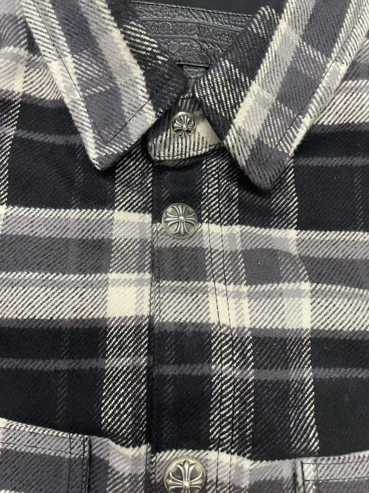 Chrome Hearts Chrome Hearts Black&White Work Dog Quilted Shirt Jacket Size US M / EU 48-50 / 2 - 4 Thumbnail