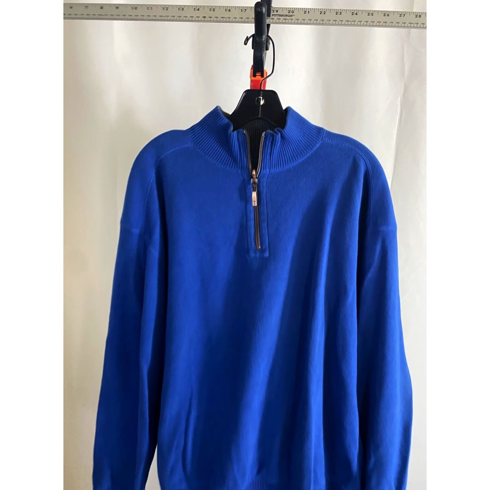 Tommy Bahama Tommy Bahama Shirt Mens L Blue Gray Reversible SWEATER Polo Color Sharp 90s? Size US L / EU 52-54 / 3 - 2 Thumbnail