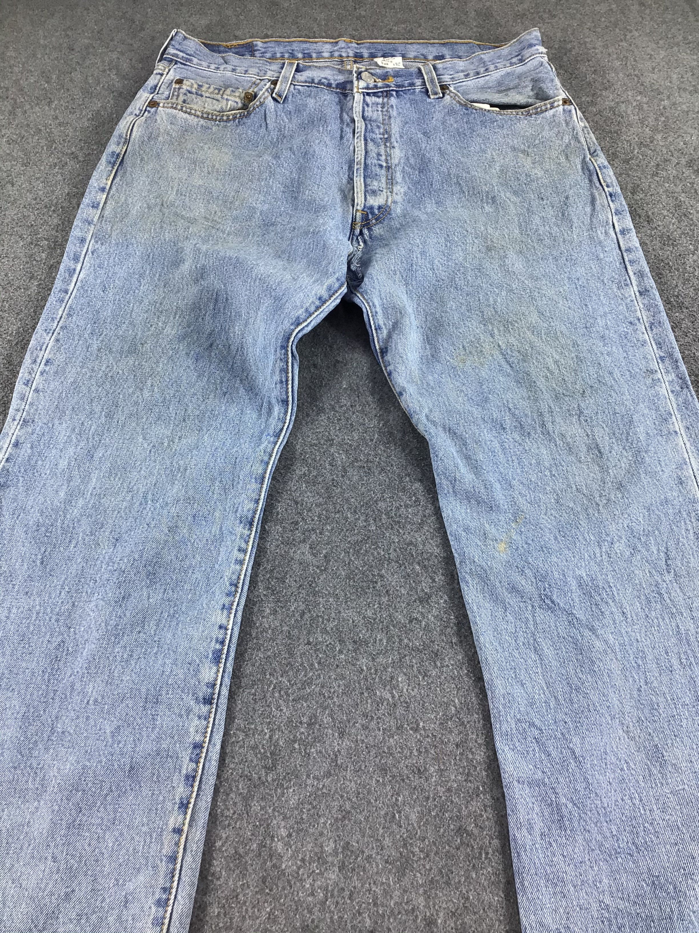 Levi's Vintage 90s Levis 501 Jeans-J355 Size US 35 - 3 Thumbnail